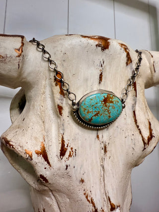 Number 8 River Rock Necklace