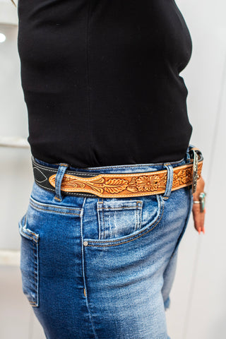 Rawhide Rider Belt ~ Black