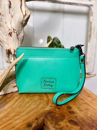 Timber Trail Wristlet ~ Turquoise