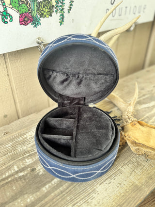 Saddle Stitch Jewelry Box