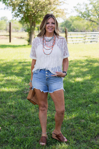 Dusty Blues Shorts