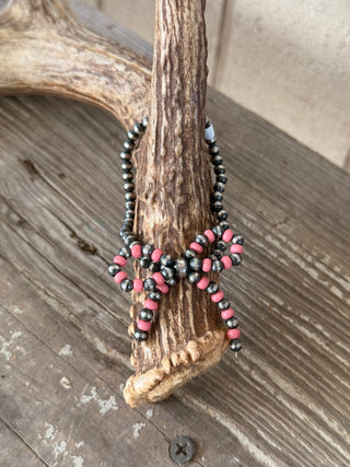 Cotton Candy Cowgirl Knot Bracelet