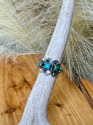 Sunset Scallop Ring