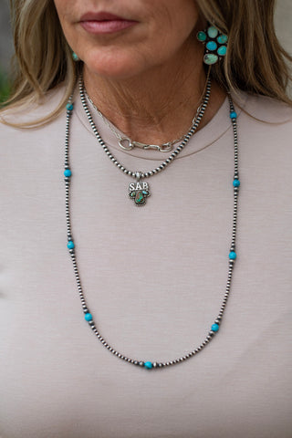 Silver Sky Strand Necklace