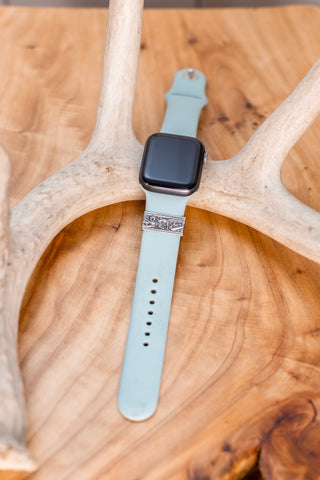 Watch Band Slide ~ Stamped