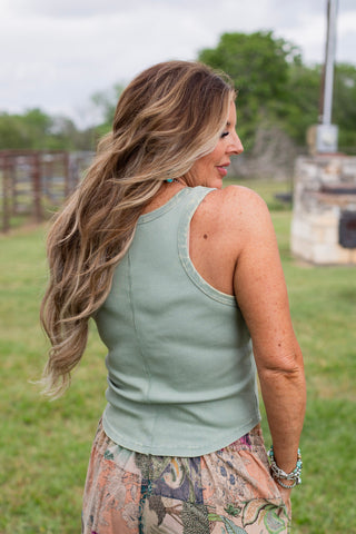 Trail Tank ~ Sage Green