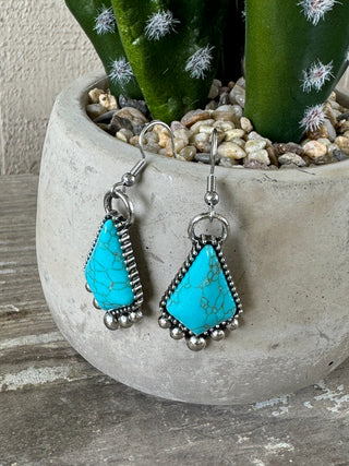 Yuma Earrings ~ Turquoise