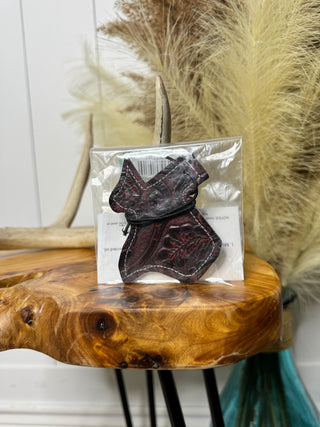 Car Charms ~ Red Tooled