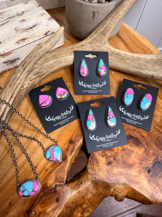 Cotton Candy Earrings