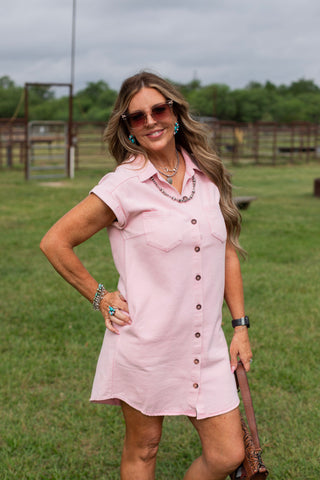 Blush Wrangler Dress