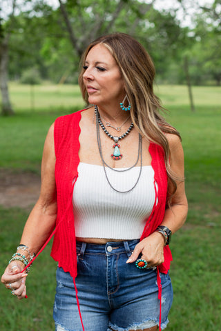 Cozy Crush Top ~ Cream