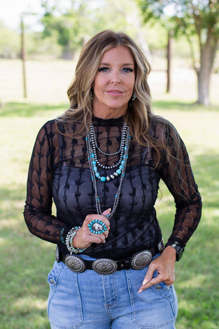 Lariat Lace ~ Midnight