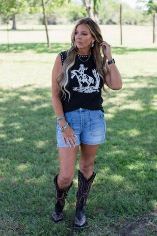 Rodeo Blues Shorts