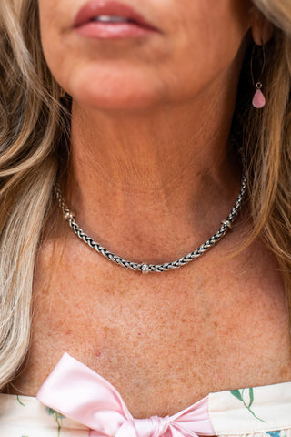 Twisted Sterling Necklace