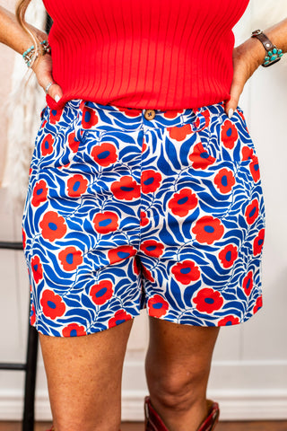 Patriot Petal Shorts