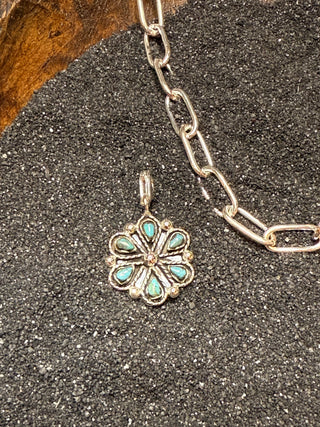 Cowgirl Petals Charm