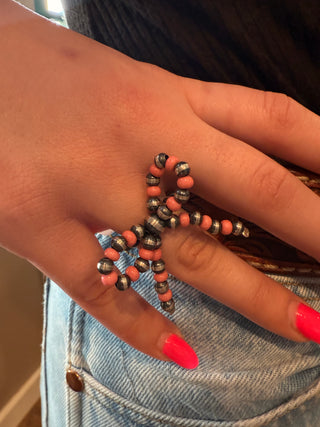 Desert Rose Bow Ring