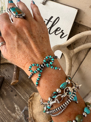 Cowgirl Knot Bracelet ~ Turquoise