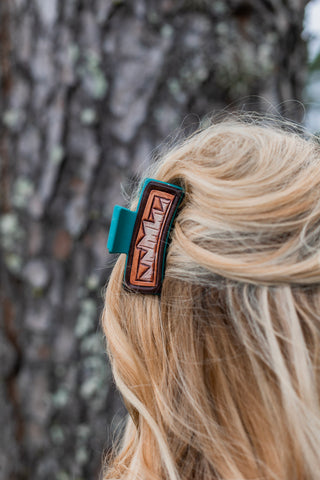 Aztec Hair Clips