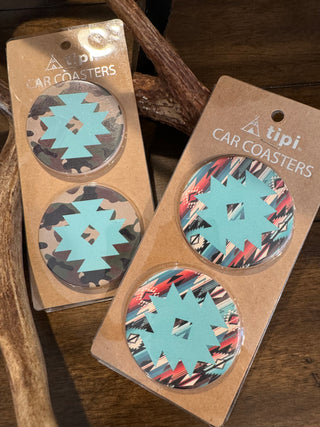 Car Coasters ~ Aztec