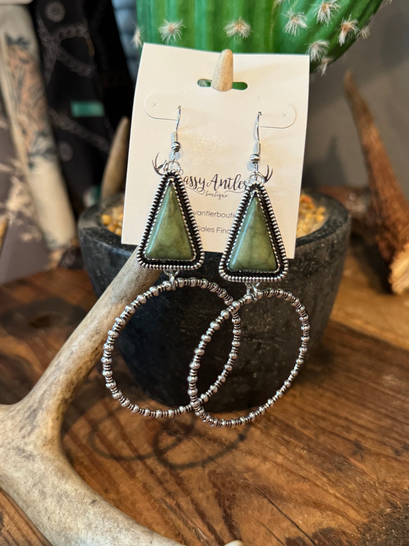 Green Canyon Earrings