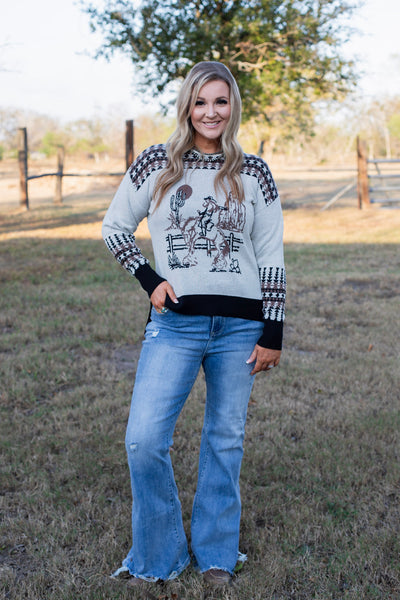 Ranchland Sweater ~ Black