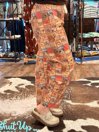 Outlaw Quilt Barrel Pant