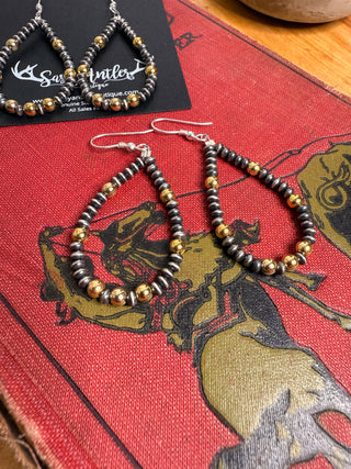 Silver Spur Shine Earrings