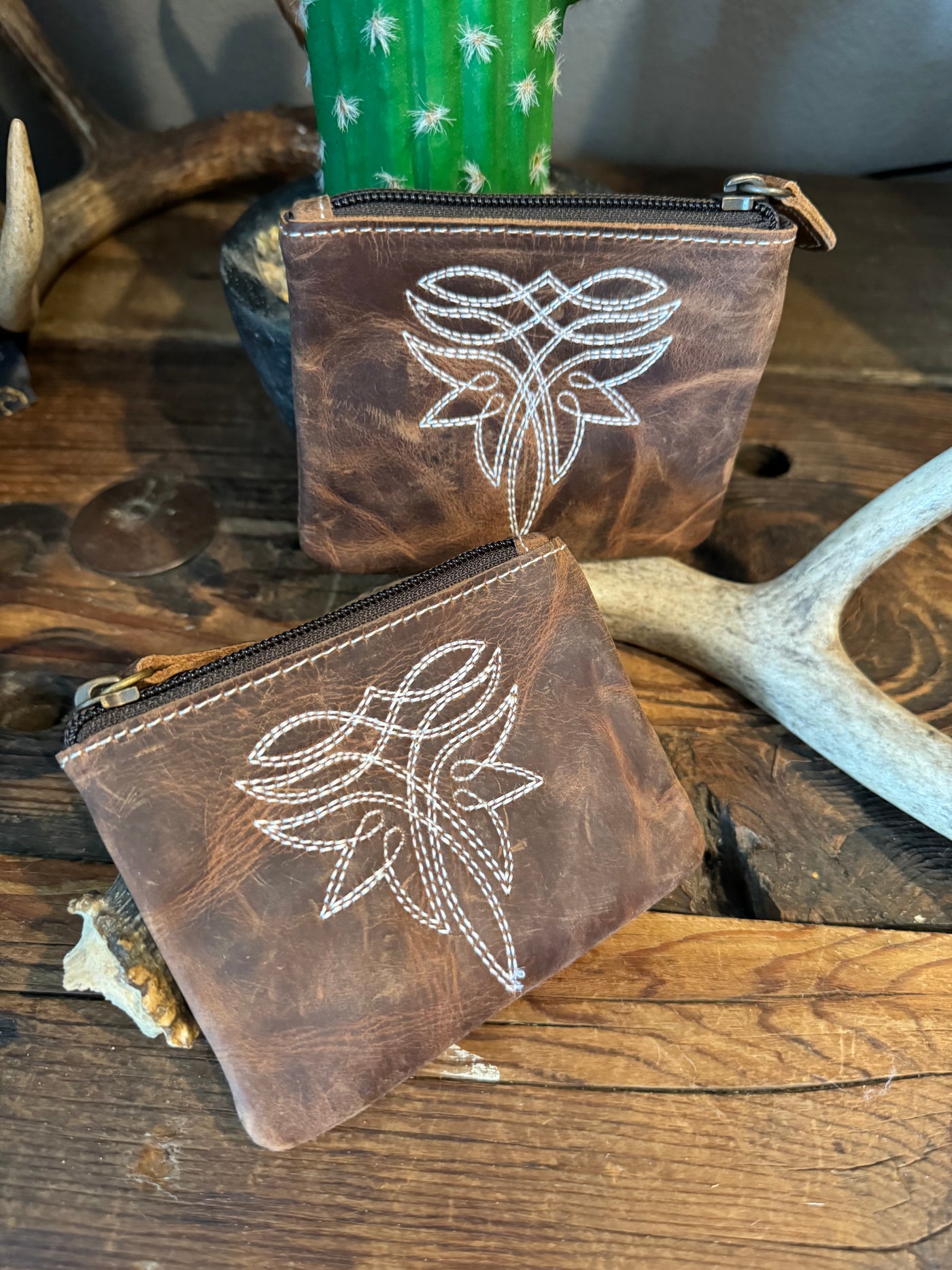 Western Stash Coin Pouch