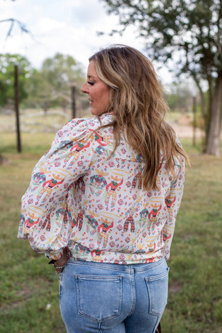 Catchin' Hearts Blouse