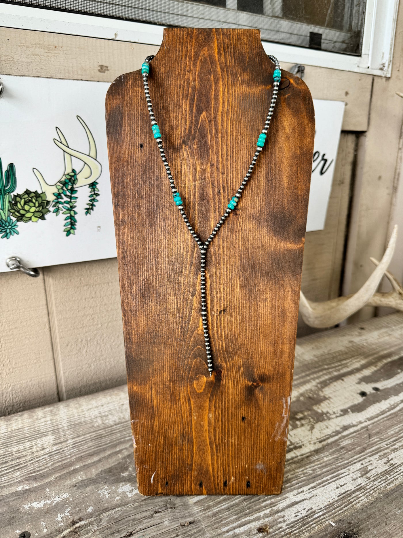 Davenport Lariat ~ Turquoise