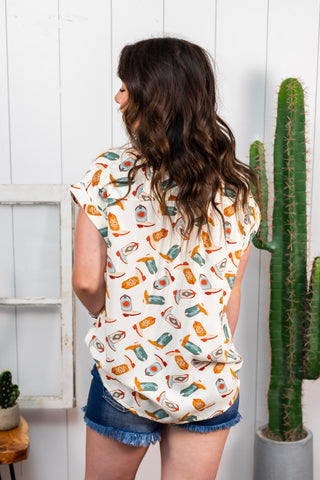 Boot Scootin Blouse