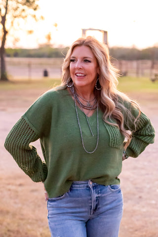 Sage Serenity Sweater