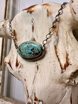Number 8 River Rock Necklace