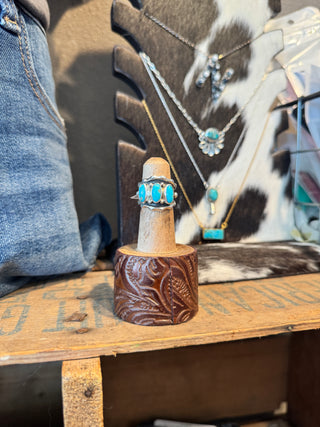 Kingman Three Stone Ring