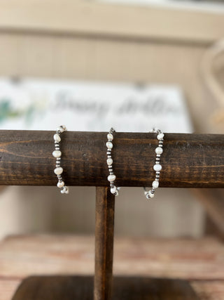 Navajo Pearl & Pearl Bracelet