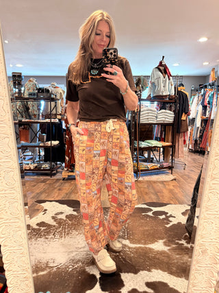 Outlaw Quilt Barrel Pant