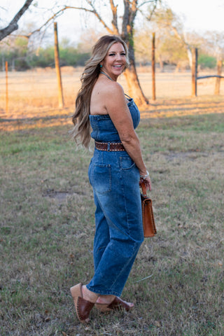 Outlaw Indigo Jumpsuit