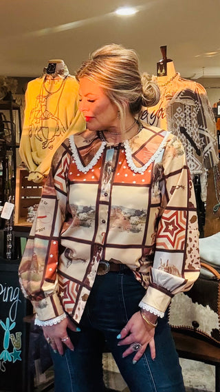 Desert Heirloom Blouse