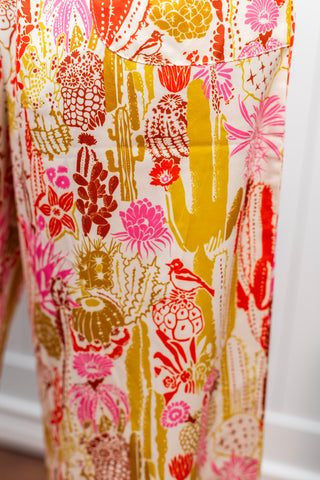 Boho Bloomscape Pants