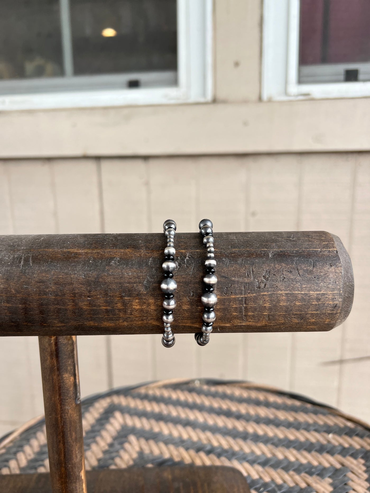 Navajo & Onyx Bracelet