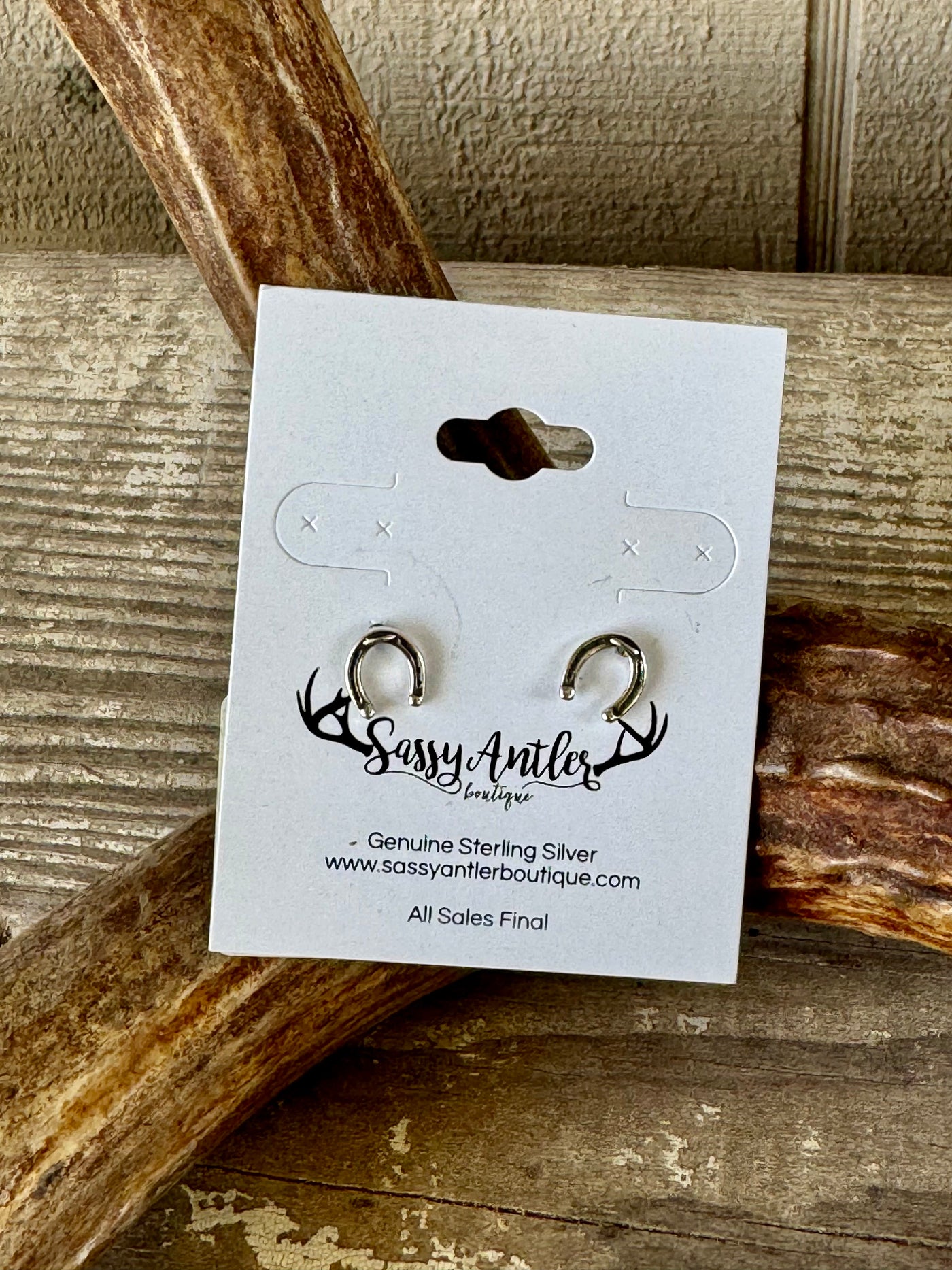 Horseshoe Stud Earrings