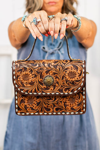 Frontier Blossom Crossbody Bag