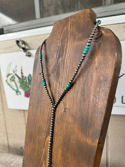 Davenport Lariat ~ Turquoise