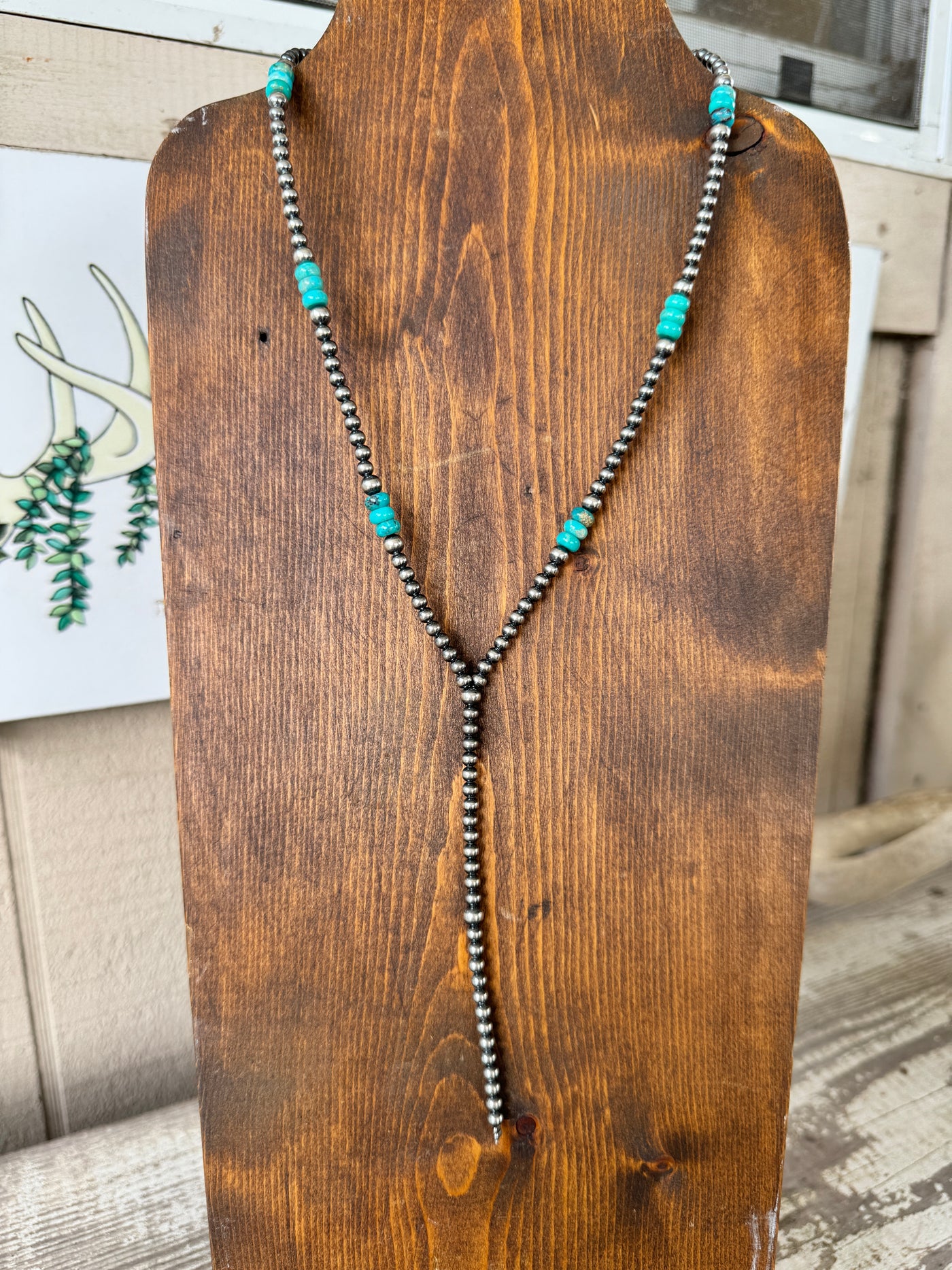 Davenport Lariat ~ Turquoise