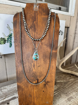 Saddleback Stone Necklace