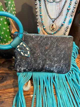 The Cody Wristlet ~ Turquoise