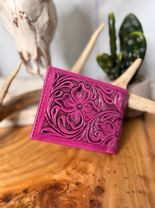 Cowtown Bloom Wallet ~ Pink