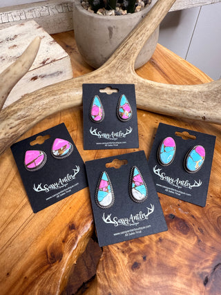 Cotton Candy Earrings