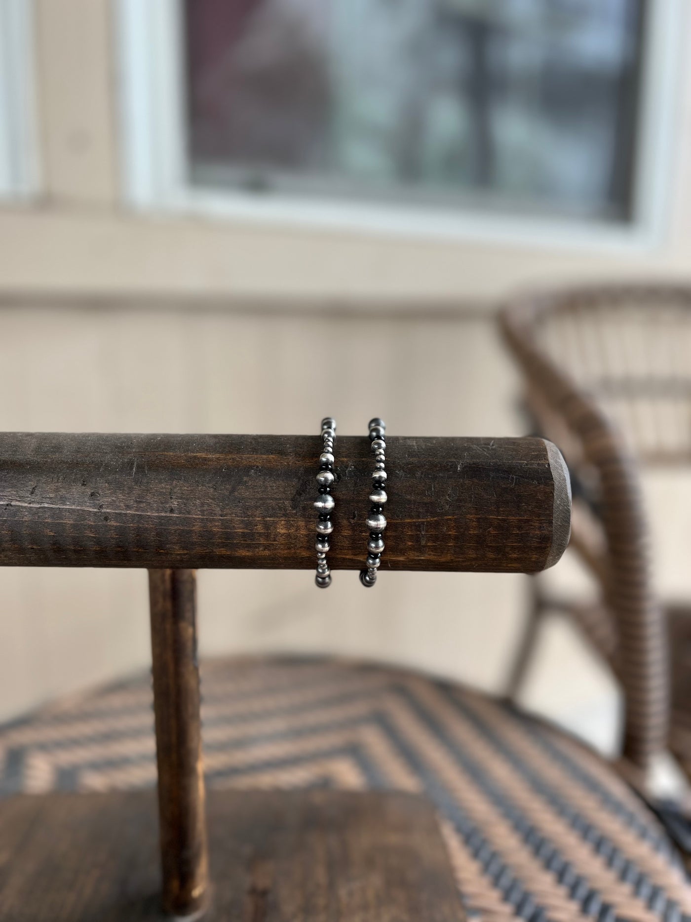 Navajo & Onyx Bracelet